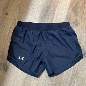 Under Armour Dark Blue HeatGear Shorts